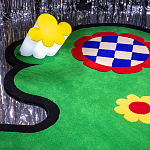 Дизайнерский ковер с цветами Poltronova Tappeto Prato Rug варинант исполнения - 8 | Loft Concept в Уфе