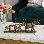 Композиция в виде семьи слонов Elephants Figurine варинант исполнения - 1 | Loft Concept в Уфе