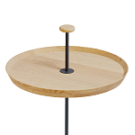 Pin журнальный столик из натурального дуба и бетона варинант исполнения - 1 | Loft Concept в Уфе