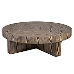 Столик журнальный круглый с полосатым узором Zebroids варинант исполнения - 6 | Loft Concept в Уфе