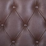 Кресло из натуральной кожи на 4-х деревянных ножках из массива бука Thomas Armchair brown варинант исполнения - 6 | Loft Concept в Уфе