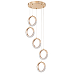 Люстра светодиодная Golden Shackle варинант исполнения - 3 | Loft Concept в Уфе