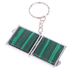 Зеркало брелок складное двухстороннее из натурального камня Малахит Stone Mirrors варинант исполнения - 5 | Loft Concept в Уфе