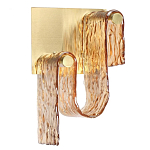 Бра волнистой формы из фактурного стекла Wave варинант исполнения - 5 | Loft Concept в Уфе