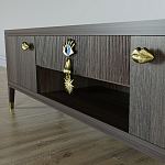 TV-тумба Дизайнерская Elsa Dreams Walnut варинант исполнения - 2 | Loft Concept в Уфе