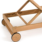 Шезлонг из эвкалипта Olivia варинант исполнения - 5 | Loft Concept в Уфе