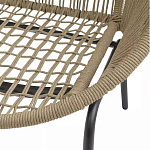 Кресло плетеное круглое Round Wicker Chair варинант исполнения - 6 | Loft Concept в Уфе