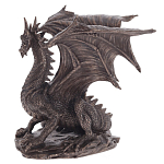 Декоративная статуэтка Дракон Dragon Brown Statuette варинант исполнения - 3 | Loft Concept в Уфе