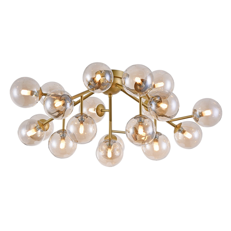 Потолочный светильник Dallas G9X20 Золотой Черный в Уфе | Loft Concept 