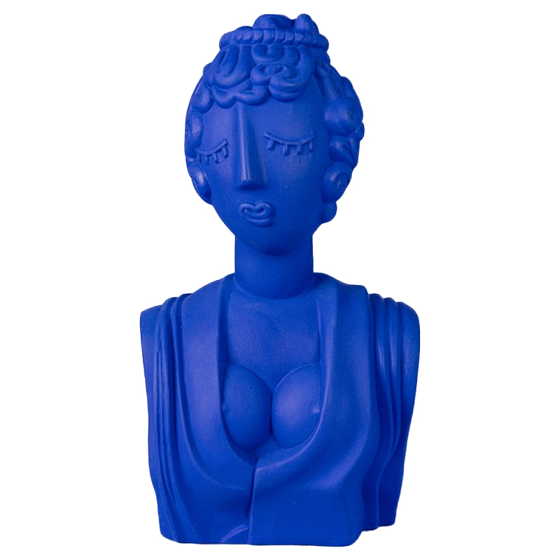 Скульптура Seletti Bust Poppea Blue Синий в Уфе | Loft Concept 