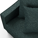 Мебельная ткань Шенилл темно-зеленый цвет 138 см T4-39 варинант исполнения - 7 | Loft Concept в Уфе