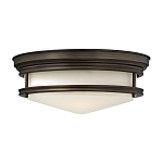 Потолочный светильник с белым матовым стеклянным плафоном в форме перевернутого конуса Hinkley варинант исполнения - 12 | Loft Concept в Уфе