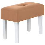 Мягкий пуф на белых ножках Winton Pouf варинант исполнения - 1 | Loft Concept в Уфе