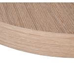 Столик журнальный круглый со светлым шпоном Light Veneer Table варинант исполнения - 4 | Loft Concept в Уфе