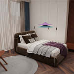 Подвесной вязаный светильник в двухцветном исполнении «Двойной Токио»  варинант исполнения - 3 | Loft Concept в Уфе