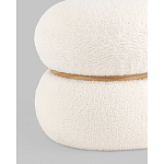 Пуф Полли S тедди белый варинант исполнения - 2 | Loft Concept в Уфе