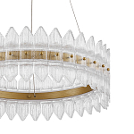 Люстра круглая с декоративными элементами в виде лепестков Round Light Flashing варинант исполнения - 6 | Loft Concept в Уфе