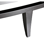 Комод фактурный серебристый с дверцами Silver Chest of Drawers варинант исполнения - 3 | Loft Concept в Уфе