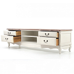 ТВ-тумба в стиле прованс из массива берёзы Interiors Romance варинант исполнения - 3 | Loft Concept в Уфе