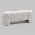 Банкетка Taks букле светло-серый варинант исполнения - 1 | Loft Concept в Уфе