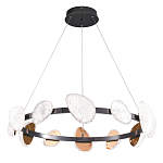 Люстра подвесная круглая с овальными плафонами Iona chandelier варинант исполнения - 6 | Loft Concept в Уфе
