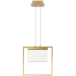 Подвесной геометрический светильник со стеклом Rectangle Geometry Glass Chandelier варинант исполнения - 2 | Loft Concept в Уфе