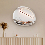 Абстрактная скульптура на стену в виде капли воды Water Outline варинант исполнения - 4 | Loft Concept в Уфе