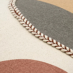 Подушка декоративная с геометрическим узором и плетенными вставками Divine Abstractions варинант исполнения - 2 | Loft Concept в Уфе