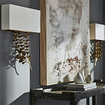 Бра Brass Eucalyptus Branches Lampshade Wall Lamp варинант исполнения - 3 | Loft Concept в Уфе