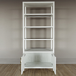 Стеллаж со стеклянными полками Elsa Dreams White варинант исполнения - 3 | Loft Concept в Уфе