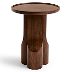 Приставной столик из массива дерева Walnut Triple варинант исполнения - 3 | Loft Concept в Уфе