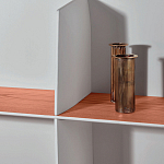 Дизайнерский стеллаж с вертикальными и горизонтальными полками Gio Ponti D.357.1 D.357.2 Rack варинант исполнения - 2 | Loft Concept в Уфе