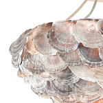 Потолочный светильник с каскадным абажуром из ракушек Sea Ravens варинант исполнения - 1 | Loft Concept в Уфе