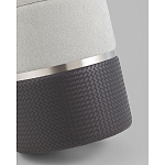 Пуф Mauldine с ящиком серо-черный с экокожей варинант исполнения - 3 | Loft Concept в Уфе