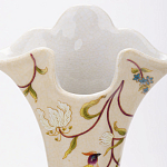 Ваза из фарфора с бронзовыми вставками Eden Garden варинант исполнения - 5 | Loft Concept в Уфе