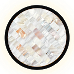 Бра в форме диска с перламутровыми прямоугольниками из морской ракушки Touch of Marine Charm варинант исполнения - 5 | Loft Concept в Уфе