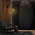Барельеф FINGERPRINT варинант исполнения - 3 | Loft Concept в Уфе