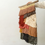 Текстильное Панно с бахромой варинант исполнения - 3 | Loft Concept в Уфе