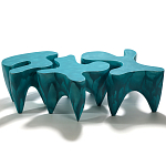 Комплект кофейных столиков Vorlon River three tables варинант исполнения - 9 | Loft Concept в Уфе