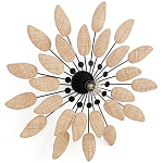 Настенный светильник с плетеным декором Wicker Leaves Wall Lamp варинант исполнения - 1 | Loft Concept в Уфе