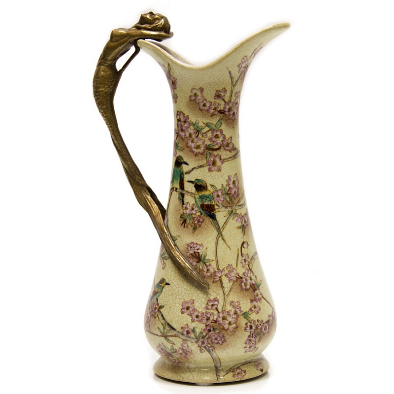 Кувшин Birds in Sakura Мульти Бронза в Уфе | Loft Concept 