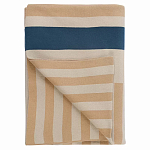 Плед из хлопка с геометрическим рисунком Elan Stripe  варинант исполнения - 1 | Loft Concept в Уфе