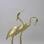 Статуэтка бронзовая пара Журавли Bronze Birds варинант исполнения - 1 | Loft Concept в Уфе