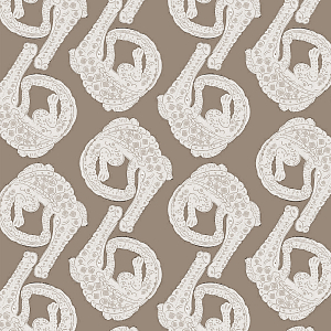 Мебельная ткань Velour Crocodiles Gray-Beige Велюр N 1140