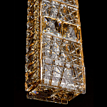 Подвесной светильник прямоугольный с фактурным хрустальным плафоном Light Delight варинант исполнения - 6 | Loft Concept в Уфе