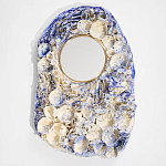 Зеркало «НЕ_Гжель» варинант исполнения - 1 | Loft Concept в Уфе