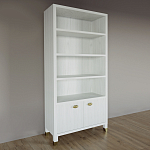 Книжный Стеллаж Elsa Dreams White с задней стенкой варинант исполнения - 2 | Loft Concept в Уфе