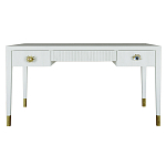 Письменный стол Elsa Dreams White Шпон дерево с двумя ящиками варинант исполнения - 6 | Loft Concept в Уфе