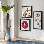 Панно Змея и яблоко вышивка бисер MUSE SNAKE & APPLE BEADED ART варинант исполнения - 1 | Loft Concept в Уфе