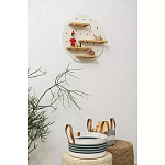 Корзина для хранения с ручками плетеная Interlacement Green  варинант исполнения - 4 | Loft Concept в Уфе